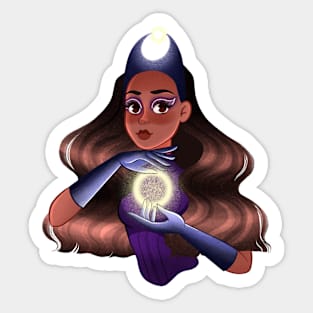 Superheroinw girl Sticker